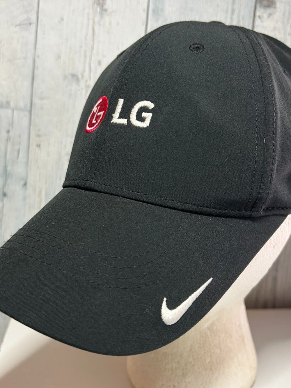 LG logo Nike Hat Black Adjustable Cap